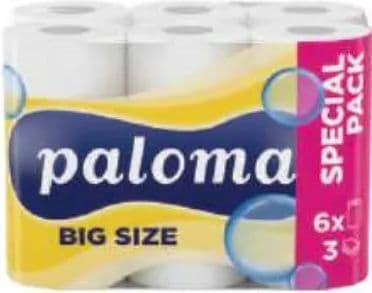 Paloma Papirnati ručnik 6 rola
