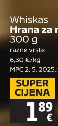 Whiskas Whiskas Hrana za mačke 300 g