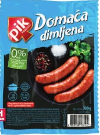 Pik Pik Kobasica dimljena Domaća 300 g