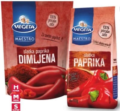 Vegeta Vegeta Slatka paprika dimljena