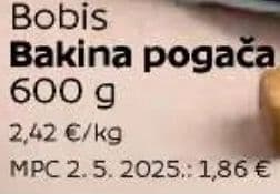 Bobis Bobis Bakina pogača