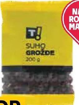 T! Suho grožđe