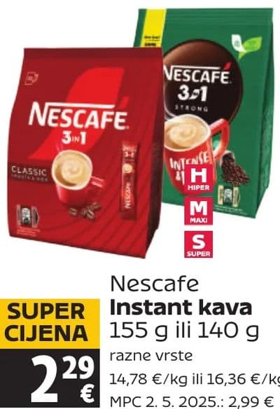 Nescafe Instant kava