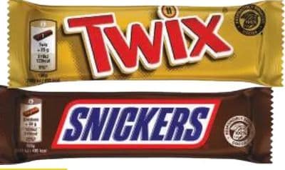 Snickers ili Twix Čokoladni desert