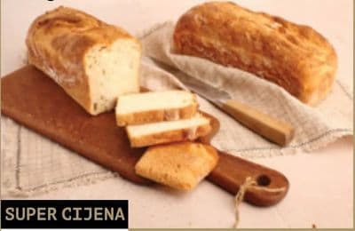 Kruh škrovada bijela