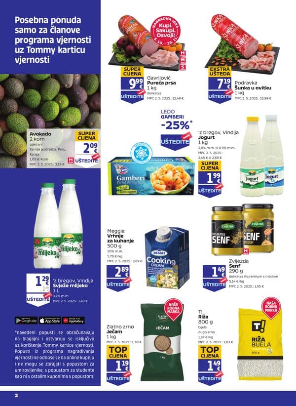 Tommy Pogodnosti za Tommy vjerne članove katalog (29. 10. 2026. - 04. 11. 2026.)