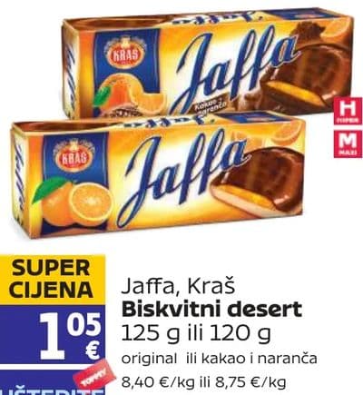 Kraš Jaffa, Kraš Biskvitni desert