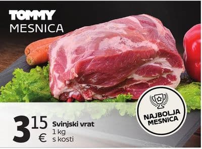 Svinjski vrat s kosti