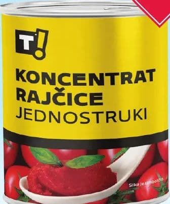 T! Koncentrat rajčice jednostruki