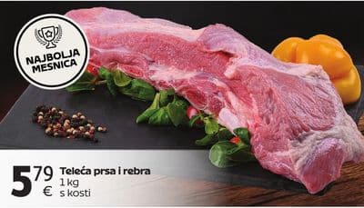 Teleća prsa i rebra