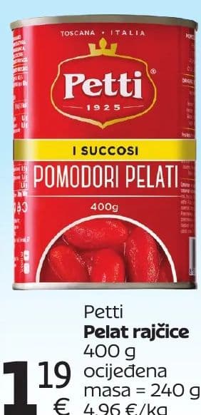 Petti Petti Pelat rajčice