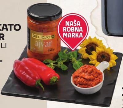 DELICATO Ajvar blagi ili ljuti