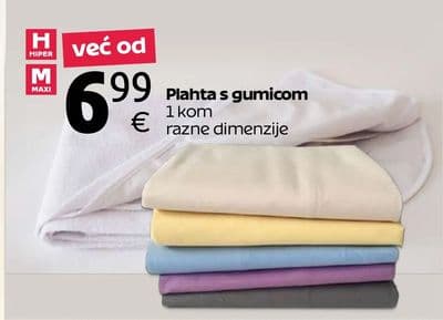 Plahta s gumicom