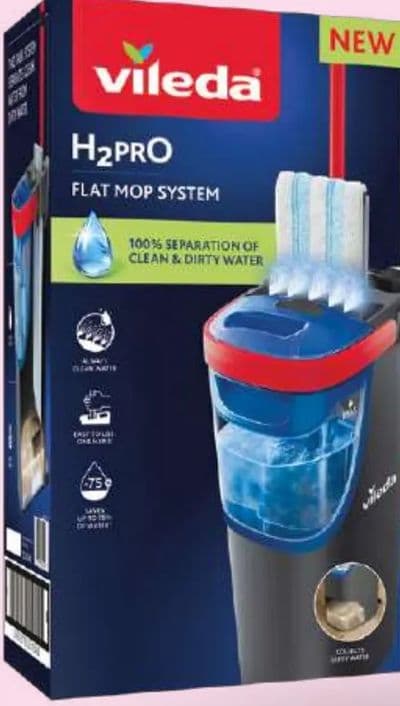 vileda Vileda H2Pro flat mop system