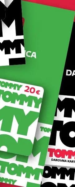 Tommy Darovna kartica Tommy 20 €