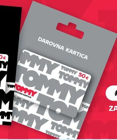 Tommy Darovna kartica Tommy 50 €