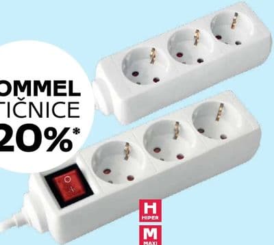 Commel Commel utičnice -20%