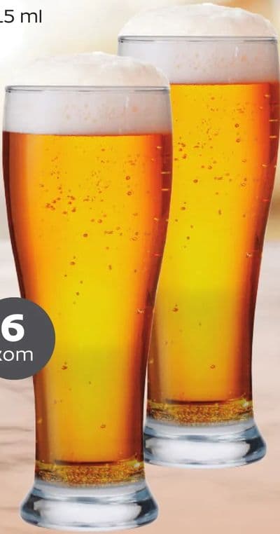 Čaše za pivo set 6/1