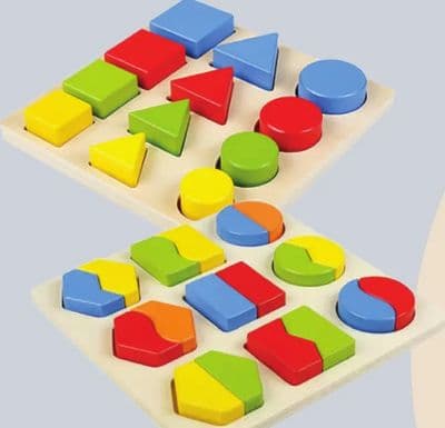 Drvena geometrijska slagala