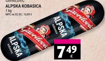GAVRILOVIĆ ALPSKA KOBASICA