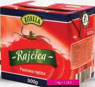 ZORELA PASIRANA RAJČICA