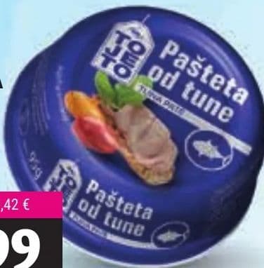 TO JE TO PAŠTETA TUNA