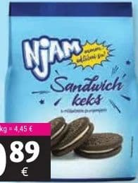 NJAM SENDVIČ KEKS