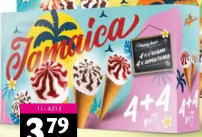 Sladoled Jamaica 4+4