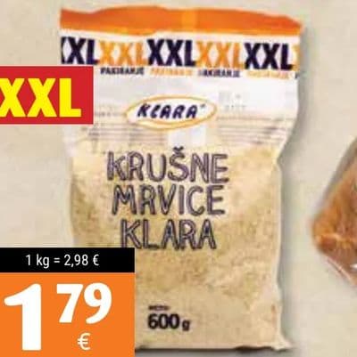 KLARA KRUŠNE MRVICE XXL