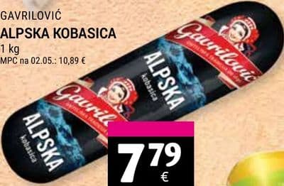 GAVRILOVIĆ ALPSKA KOBASICA