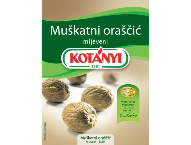 Muškatni oraščić mljeveni