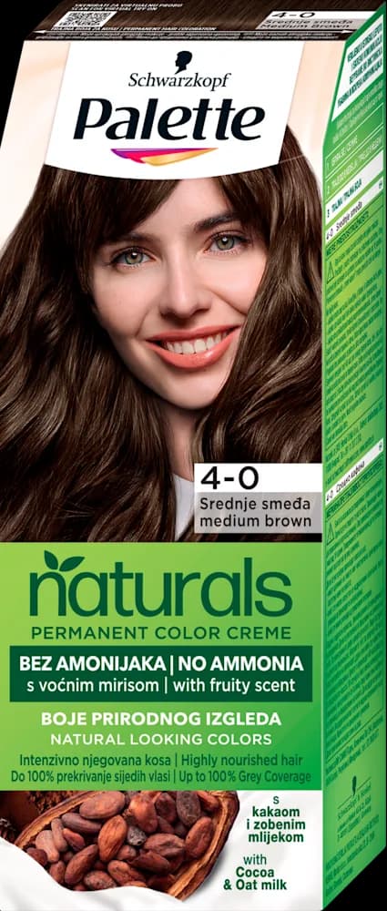 Boja za kosu Palette PNC 700 Srednje Smeđa