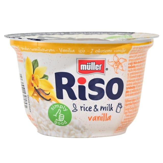 Mliječni riž vanilija