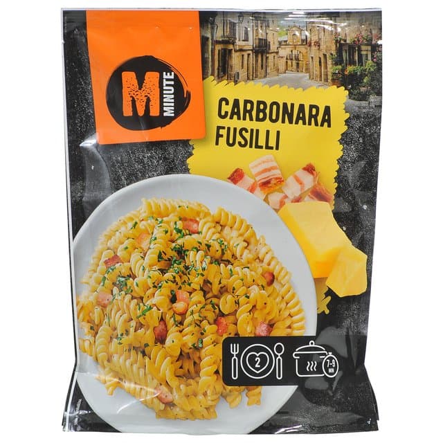 TJESTENINA S CARBONARA UMAKOM 160g MINUTE