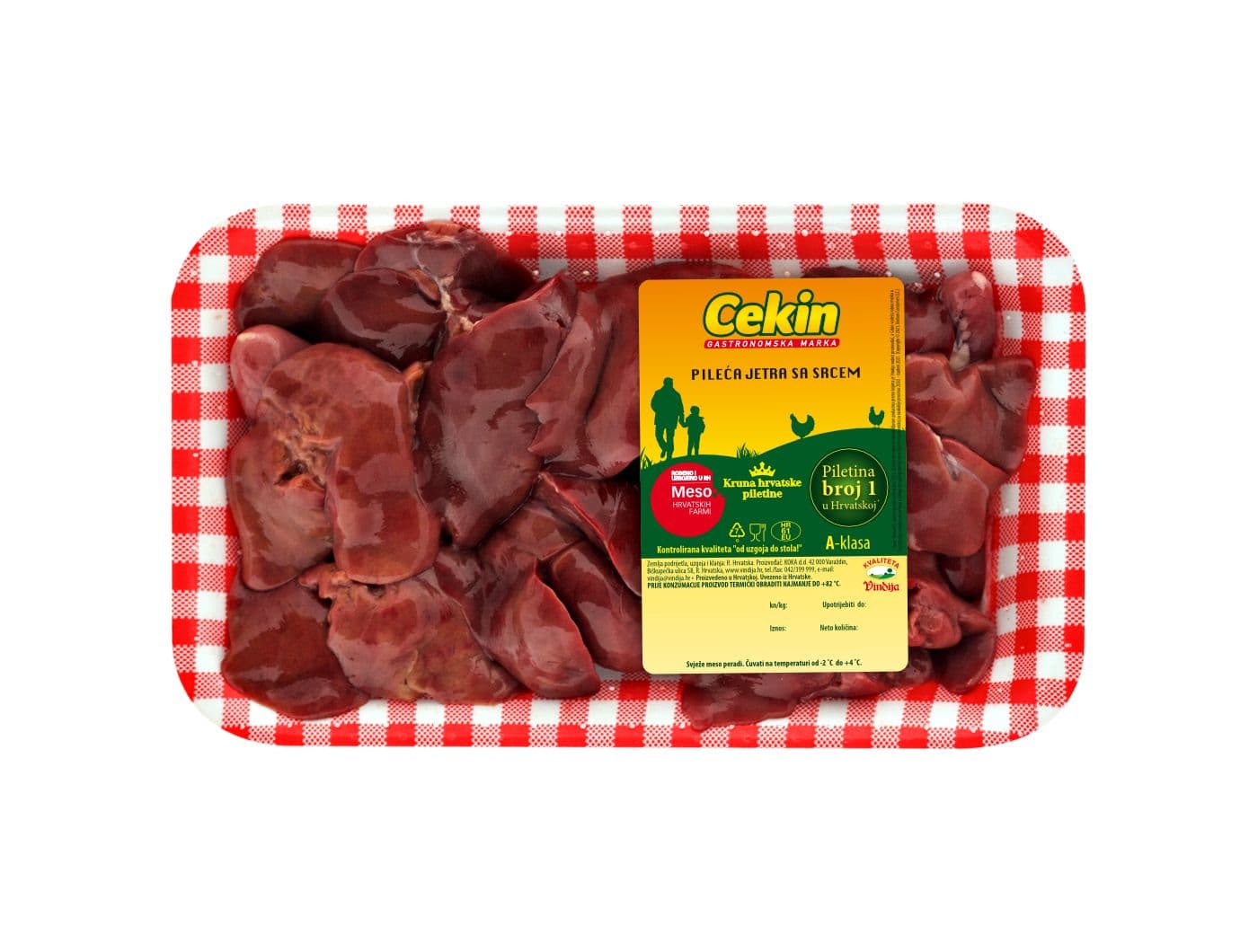 CEKIN Pileća jetra sa srcem