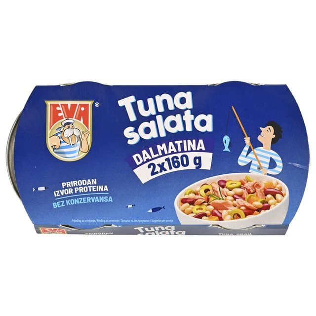 Tuna Salata Dalmatina 2x160 g