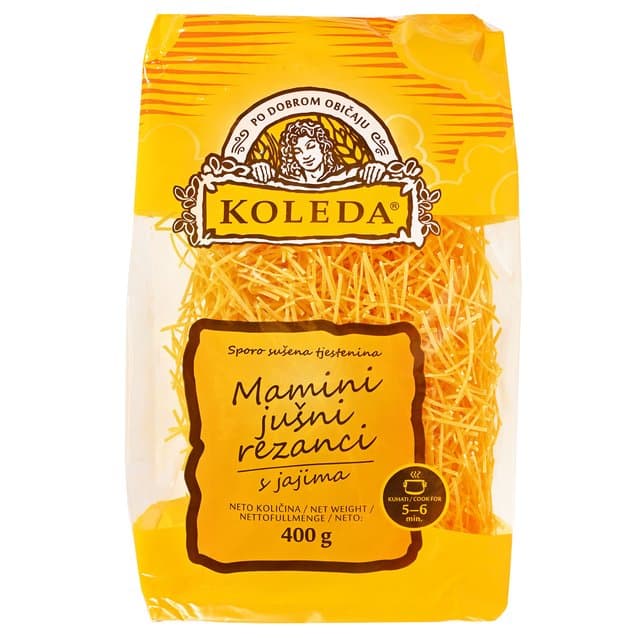 Koleda - Mamini Jušni Rezanci s Jajima