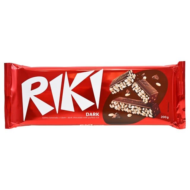 ČOKOLADA RIKI RIŽA DARK 200 g