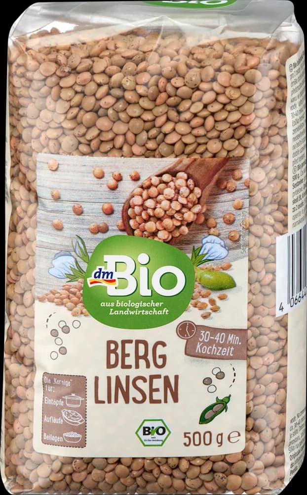 dmBio smeđa leća 500 g T