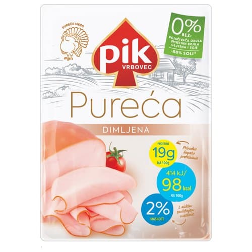 Pureća šunka dimljena