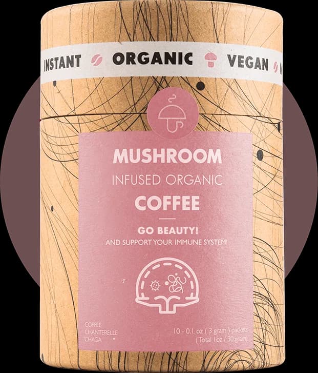 MushroomCups GO BEAUTY inst. kava 10 kom