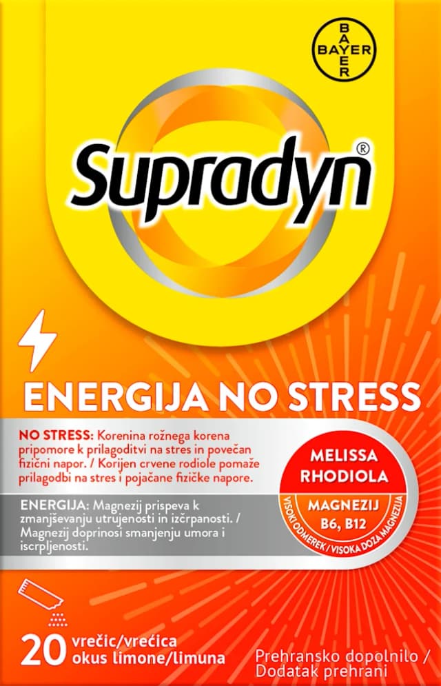 Supradyn Energ.No stress 20 x4,5 g, 90 g
