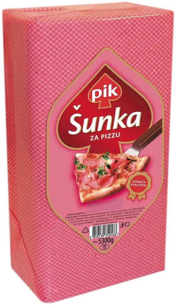 Šunka za pizzu