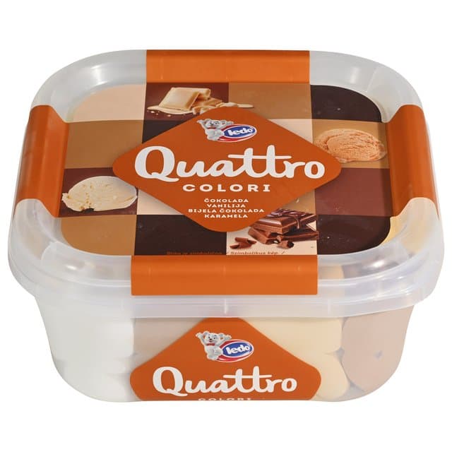 LEDO Quattro colori fruit ili choco
