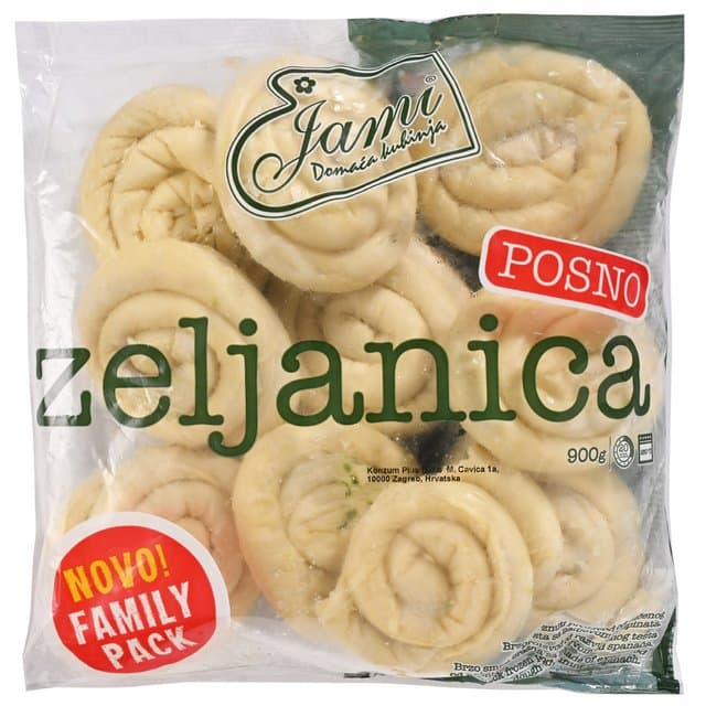 PITA ZELJANICA JAMI 900g
