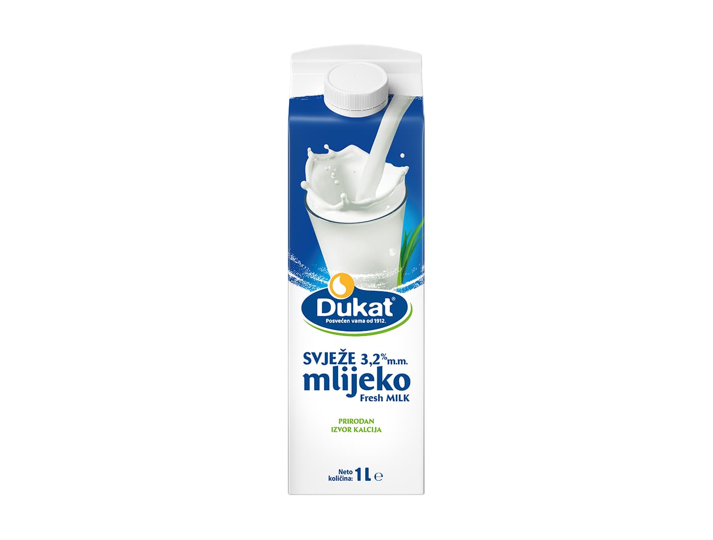 Mlijeko Svježe 3,2% 1L