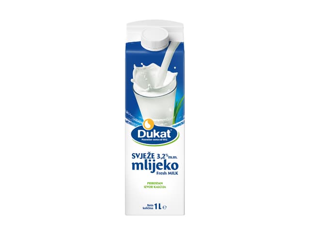 Mlijeko svježe 3,2% 1 L