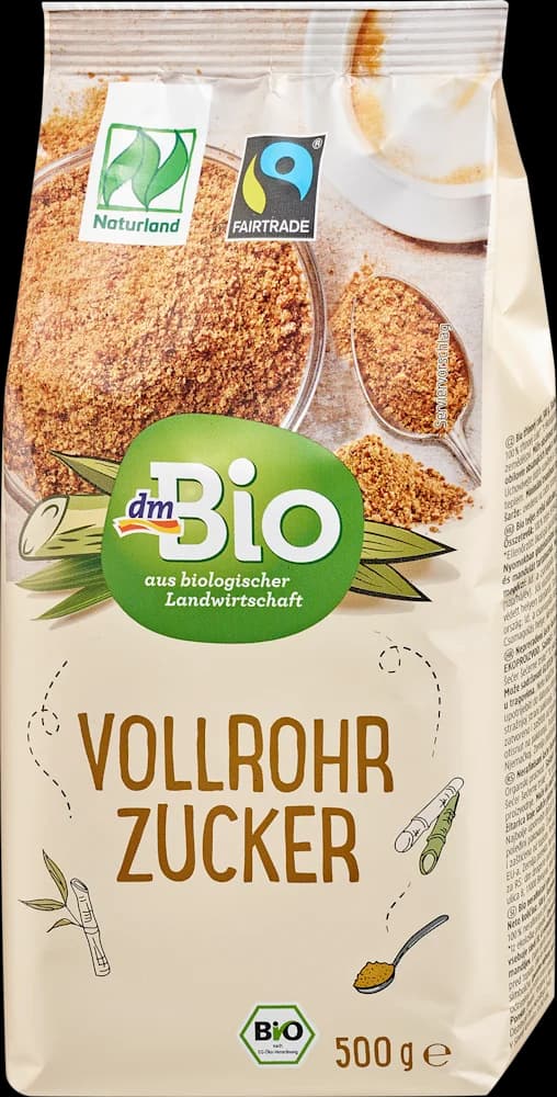 dmBio šećer smeđi neprerađeni 500g