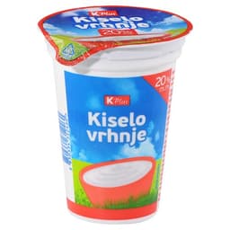 Kiselo vrhnje 20% m.m. 180 ml