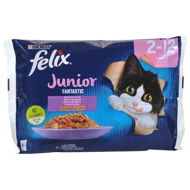 Hrana za mačke Felix Junior Piletina